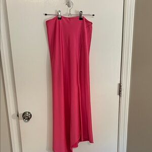 Alice + Olivia Vibrant Pink Maxi Skirt